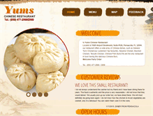 Tablet Screenshot of newyums.com